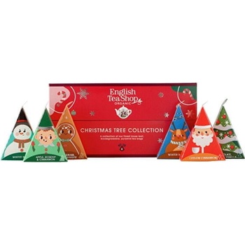 English Tea Shop Vánoční dárková sada figurky na stromeček BIO 6 pyramidek