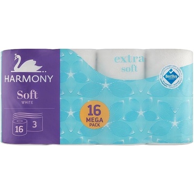 Harmony Soft White 3-vrstvy 16 ks