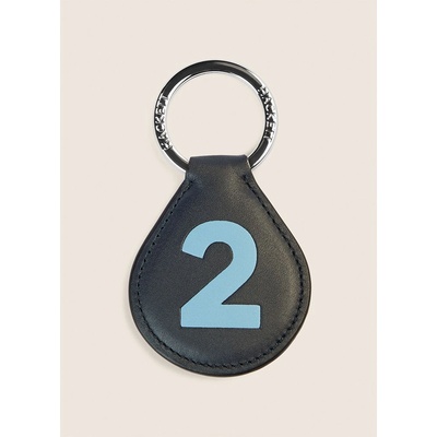 HACKETT Two Numbered Key Ring - Brown
