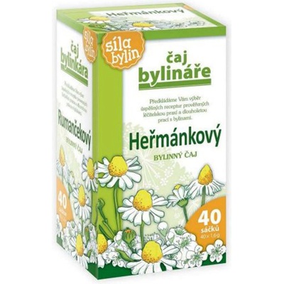 Bylinář Heřmánkový čaj 40 x 1,6 g