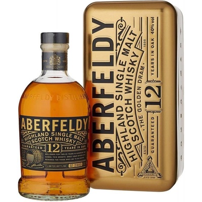 Aberfeldy The Golden Dram 12y 40% 0,7 l (tuba)