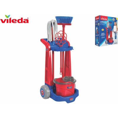 Mikro Trading Vileda sada malá uklízečka 4 ks s vozíkem 48 cm 18 m+