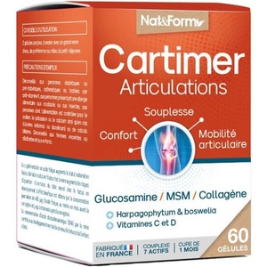 Nat&Form Комплекс за стави и кости 60 капсули | Nat&Form (027182 (CARTI_60))