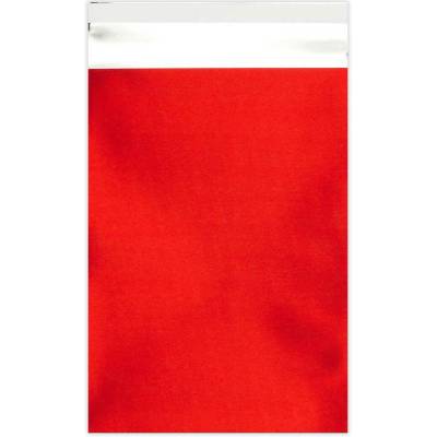 Barevné matné fóliové obálky - 320 x 230 mm - Červená