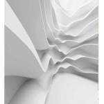 DIMEX ART Флизелинов фототапет 3d футуристична вълна 225 x 250 см