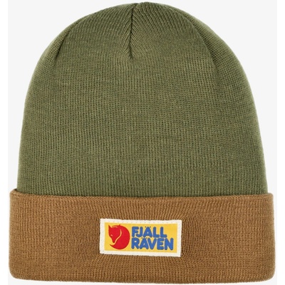 Fjällräven Vardag Classic beanie Buckwheat Brown-Laurel Green