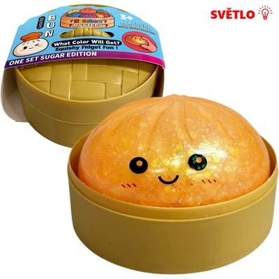 Antistresový mačkací knedlíček Squishy Dumpling perleťový svítící – Zbozi.Blesk.cz