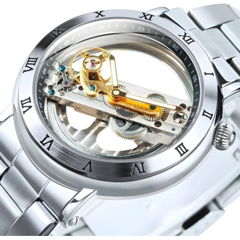 Forsining Часовник forsining st-14595 - Сребрист kp14595 (st-14595)