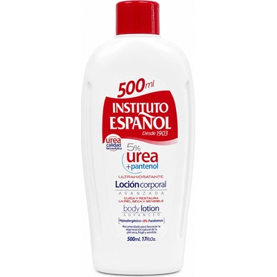 Instituto Español Urea hydratačné telové mlieko s panthenolom 500 ml