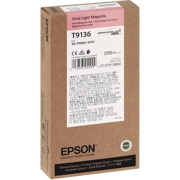 Epson Мастило EPSON 5LB T9136, C13T91360N, Vivid Light Magenta (C13T91360N)