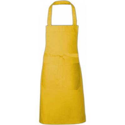 Link Kitchen Wear Hobby zástěra s přední kapsou Žlutá X994