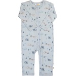Joha Детско ежедневно термо бельо Joha Kid's Jumpsuit Everyday base layer - Light Blue - размер 80 (714-1918-0114)