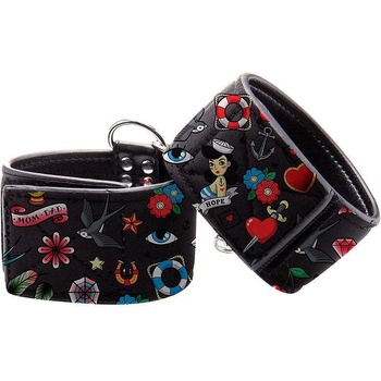 Image 1 of OUCH! Белезници за крака, старовремска щампа