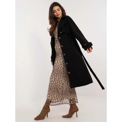 Och Bella Coat-TW-PL-BI-2209.71P-navy blue čierna