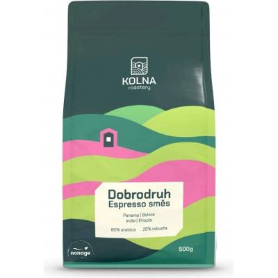 KOLNA Espresso zmes dobrodruh 0,5 kg
