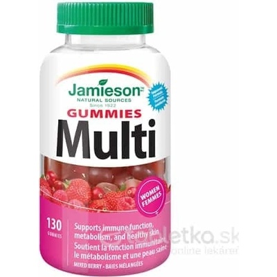Jamieson Multi Gummies pro ženy 130 želatinových pastiliek