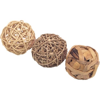 Rosewood přírodní koule 3 ks 8 cm