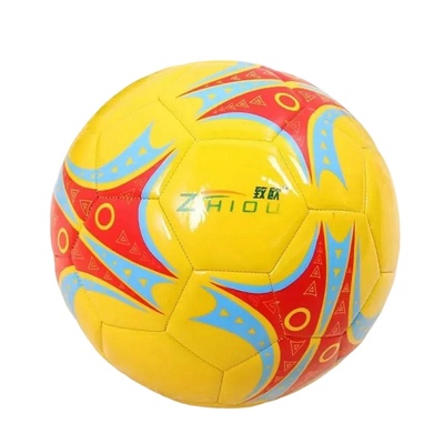 Детска кожена футболна топка 15 см. , микс цветове М21-089