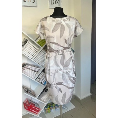 Botega Elena | Béžové pouzdrové šaty ELISA Béžová 0020334