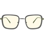 GUNNAR Геймърски очила GUNNAR Fallout Vault 33 Gunmetal/Olive - Clear (GUN-FAL-05509) - Allstore