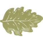 Tognana Зелена чиния TOGNANA RELIEF Foglie, 26x18x3 см (RE0PI384477A)