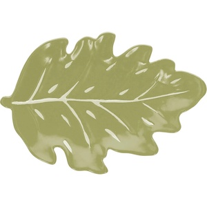 Tognana Зелена чиния TOGNANA RELIEF Foglie, 26x18x3 см (RE0PI384477A)