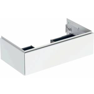Geberit One стенен шкаф за окачване, лъскаво бял, 90 см (505.073.00.1)