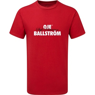 Primitivos tričko Oje Ballström červené