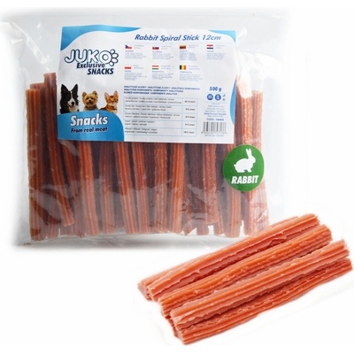 Juko Exclusive Smarty Rabbit Spiral Stick 12 cm 500 g