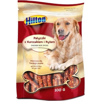 HILTON PATYCZKI Z KURCZAKIEM I RYŻEM 100 g