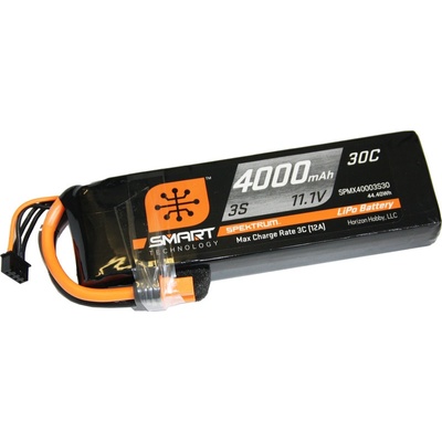 Spektrum Smart LiPo 11.1 V 4000 mAh 30C IC3