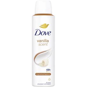 Dove дезодорант дамски, Vanilla scent, 150мл