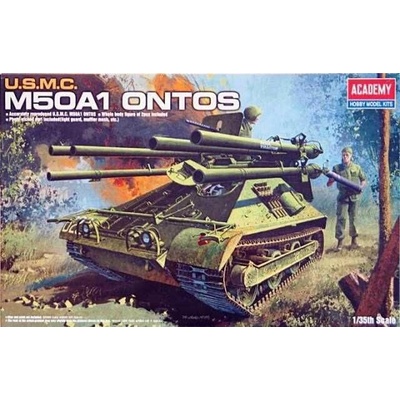ACADEMY Model Kit military 13218 USMC M50A1 ONTOS 1:35