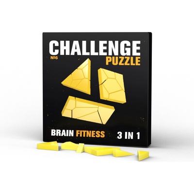 IQ Puzzle Главоблъсканица IQ Puzzle - Challenge Puzzle 3 in 1 - N6 (IQ0371)