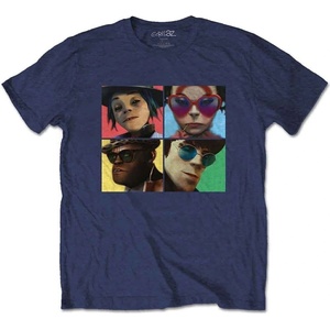 Gorillaz Humanz Navy Blue L Риза (GORTS05MN03)