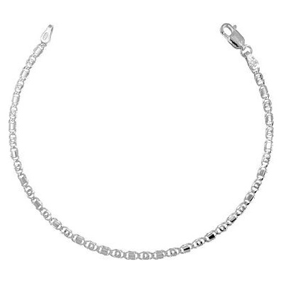 INFINITYSILVER Strieborný náramok zdobená žiletka 2021060S716