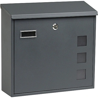 Poštová schránka RICHTER BK703.G.AM (ANTRACIT), Antracit matná, RICHTER antracit matná