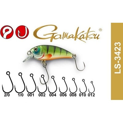 Gamakatsu LS-3423F vel.1 5 ks