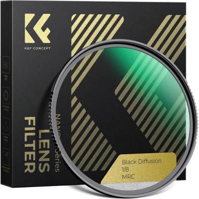 KF Concept Nano-X ultra-čirý 1/8 Black Diffusion filtr (82mm)