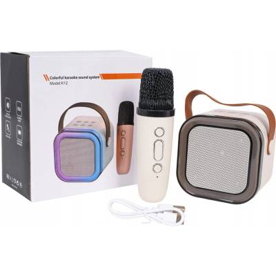 Karaoke Set Mikrofon a Bezdrátový Reproduktor pro Děti IPx3 Bluetooth R