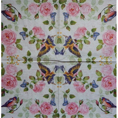 Paper Designe servítky Vintage garden 33x33cm
