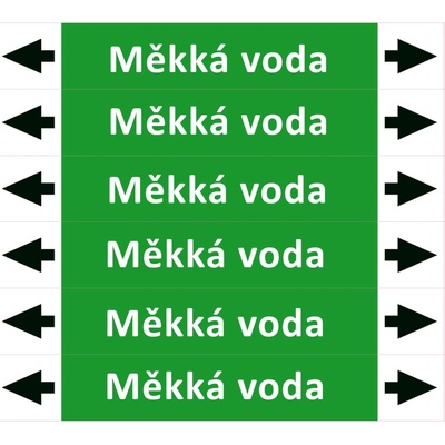 Nadrzenapalivo.cz Značení potrubí ISO 20560, měkká voda PZA 009114