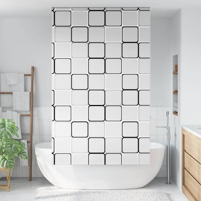 vidaXL Ролетна щора за баня 120x240 см Ширина на плата 116 см (4014926)