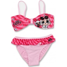 Setino · Dievčenské dvojdielne plavky bikiny L.O.L. Surprise svetlo růžové
