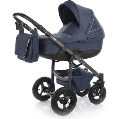 Petite&Mars Set korba + sedačka Go/Terrain Navy Melange – Zboží Dáma