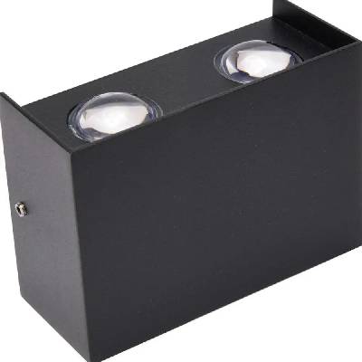 Horozk Electrik Led ФАСАДНО ТЯЛО 4w 4200k ДВУПОСОЧНО ЧЕРНО horoz proton (8680985594446)