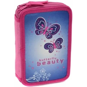 KARTON P+P Butterflies несесер с два ципа