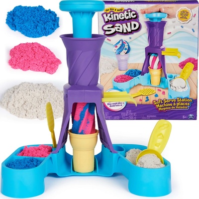 Spin Master Kinetic Sand Výrobník zmrzliny 396 g
