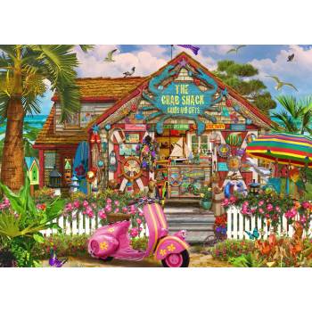 Bluebird Puzzle - Puzzle The Crab Shack Gifts - 500 piese
