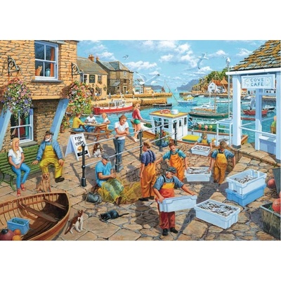 RAVENSBURGER Rybářský život 1000 dílků